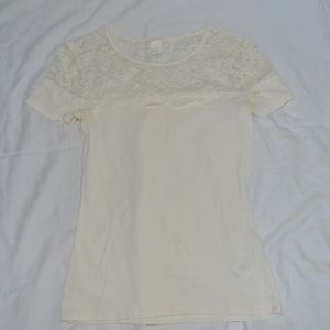 German lace top T-shirt